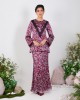 NUREEN BAJU KURUNG IN RED WINE