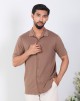 BARIQ SHIRT IN TOBACCO BROWN