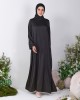 ASEEL JUBAH IN BLACK