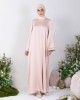 ASEEL JUBAH IN PEACH