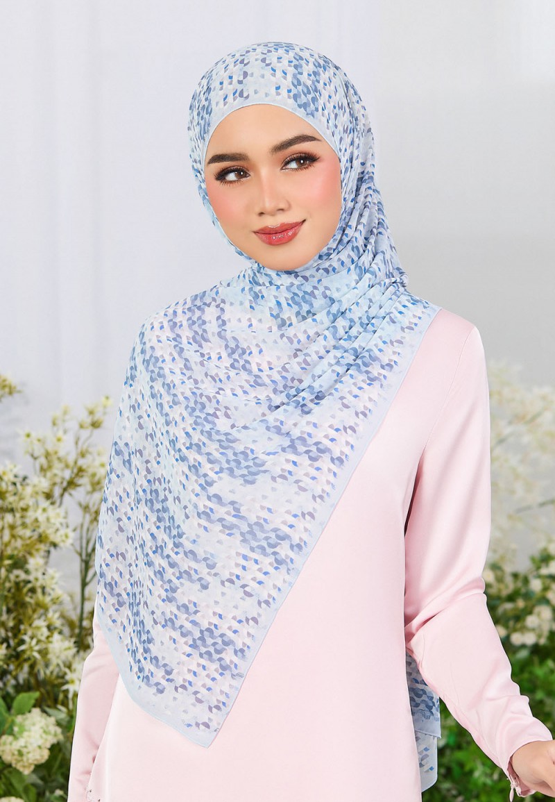 SHAWL DREAMY GLAZE PRINTED