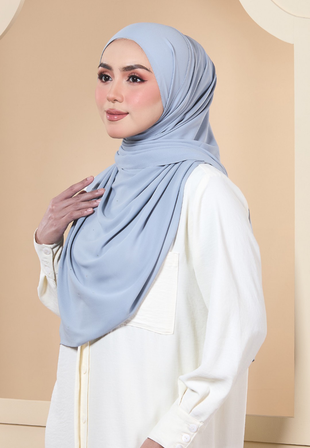 SHAWL LENA PLAIN DIAMOND