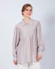 ATEESHA BLOUSE IN COOL GREY