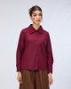 AVERY BLOUSE IN MAROON