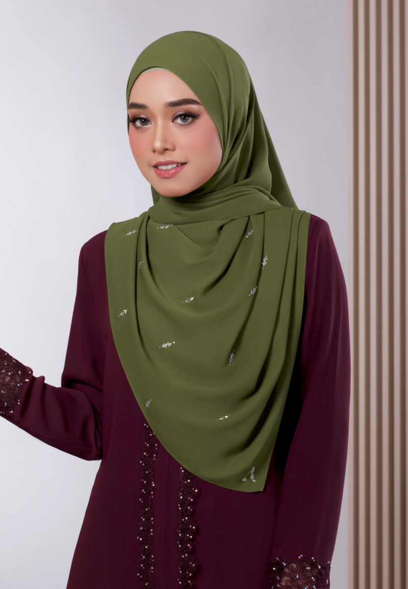 SHAWL WARDIYAH PLAIN DIAMOND 238