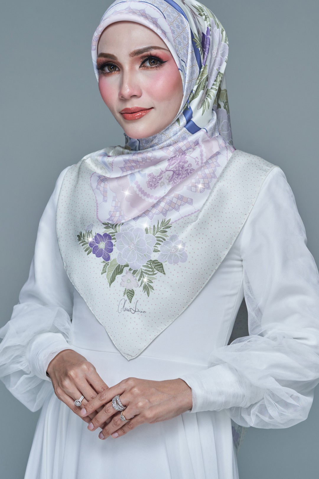 SQUARE ANGGUN PRINTED DIAMOND 279
