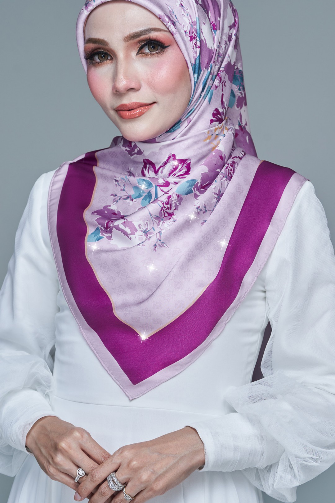 SQUARE JANE PRINTED DIAMOND 279