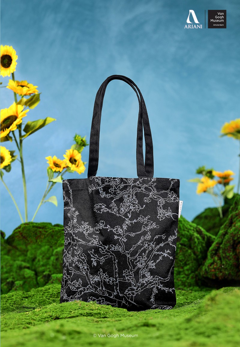 ALMOND BLOSSOM MIDI TOTE BAG (VGM)