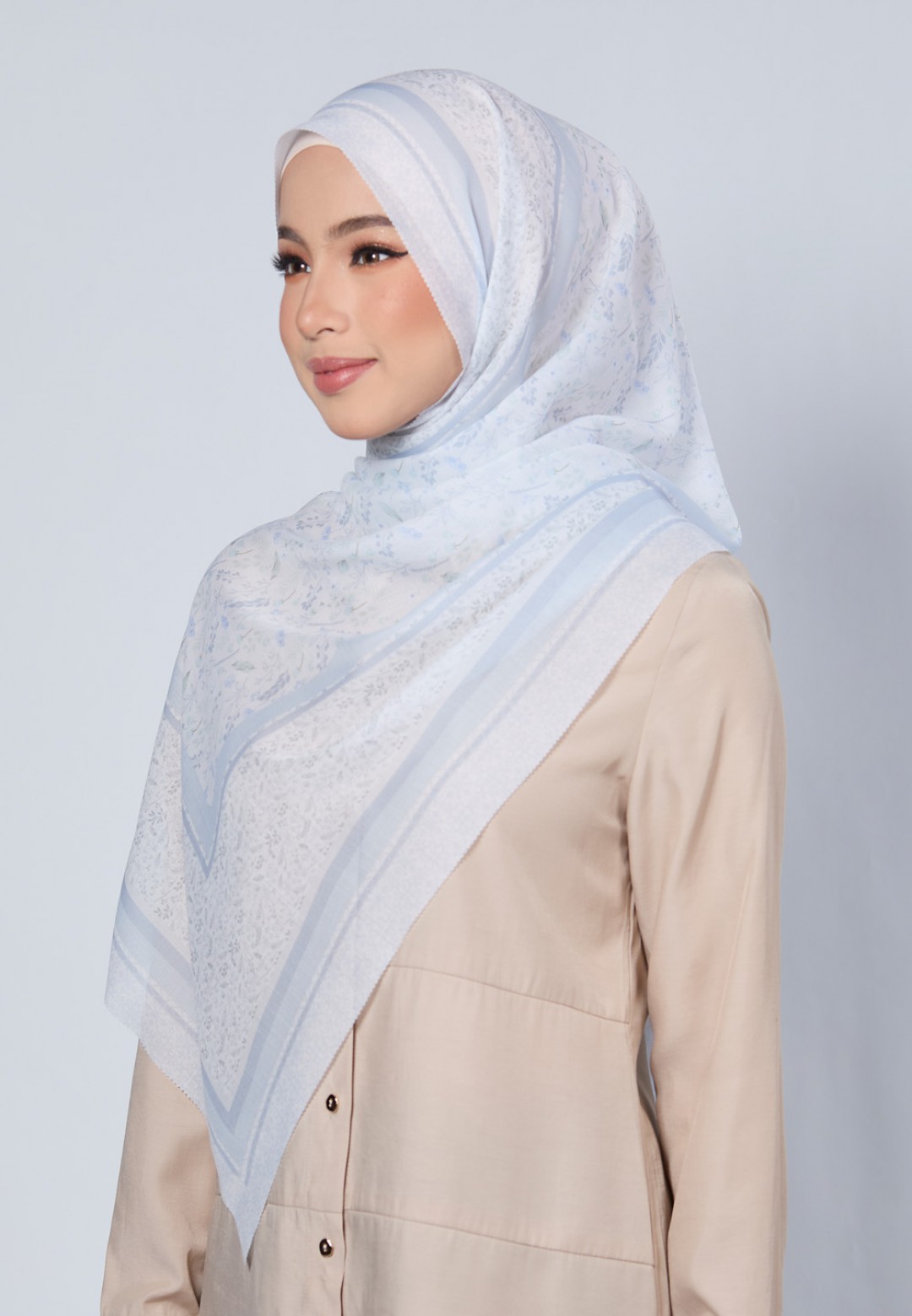 SHAWL LUNARIA VOILE LASERCUT