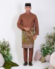 BAJU MELAYU ALWAN IN RICH BROWN