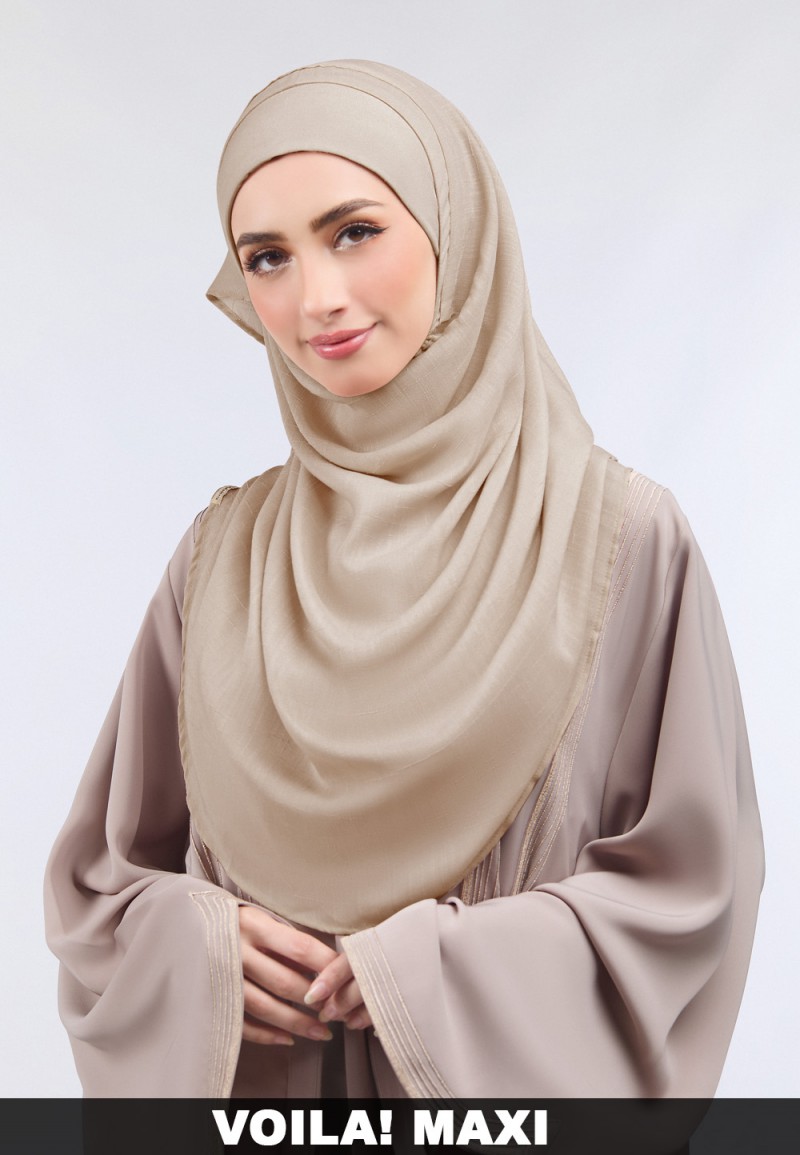WRINKLY VOILA! MAXI PLAIN