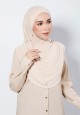 INSTANT ASYRIA PLEAT IN BEIGE (LABUH)