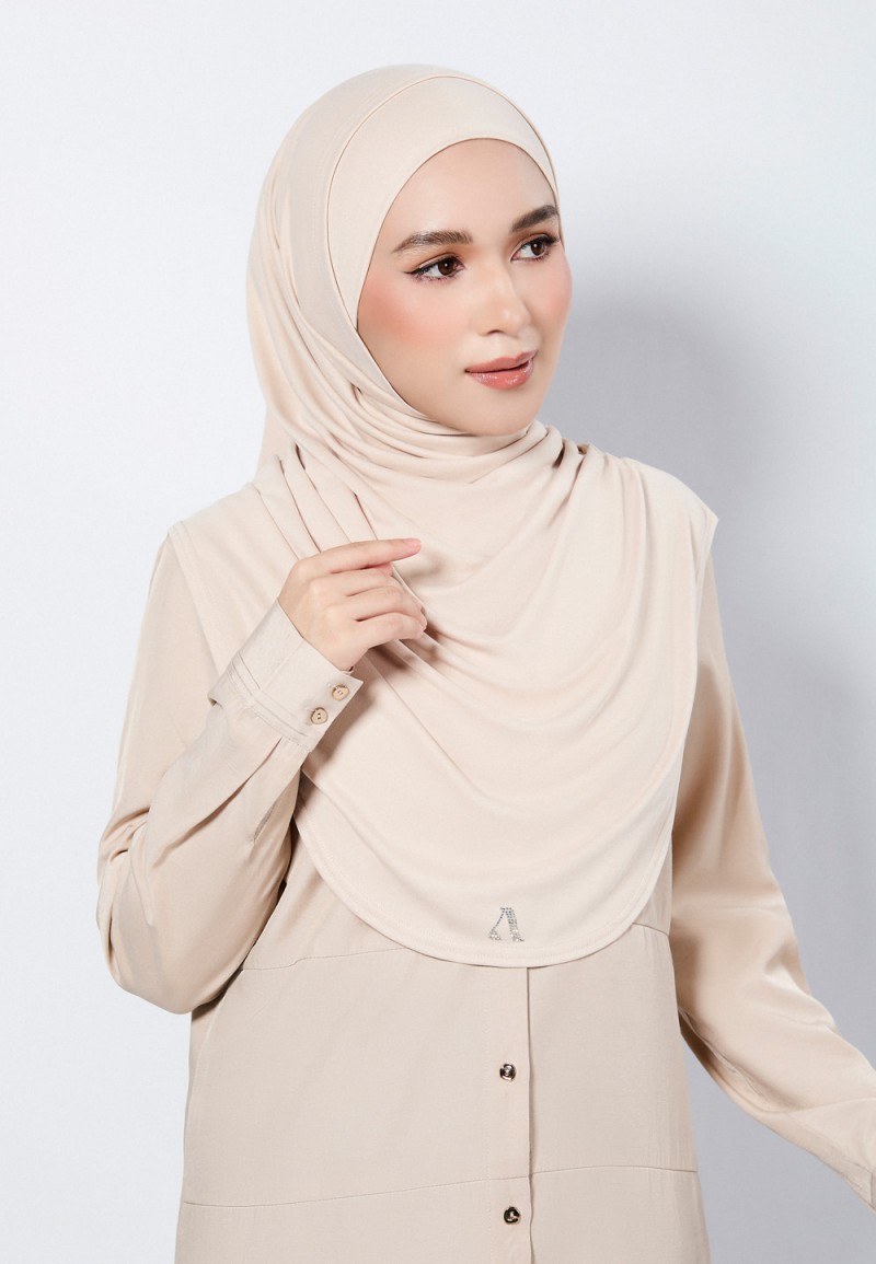 INSTANT ASYRIA PLEAT LABUH PLAIN