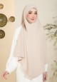 KHIMAR YASERA PLAIN IN BEIGE
