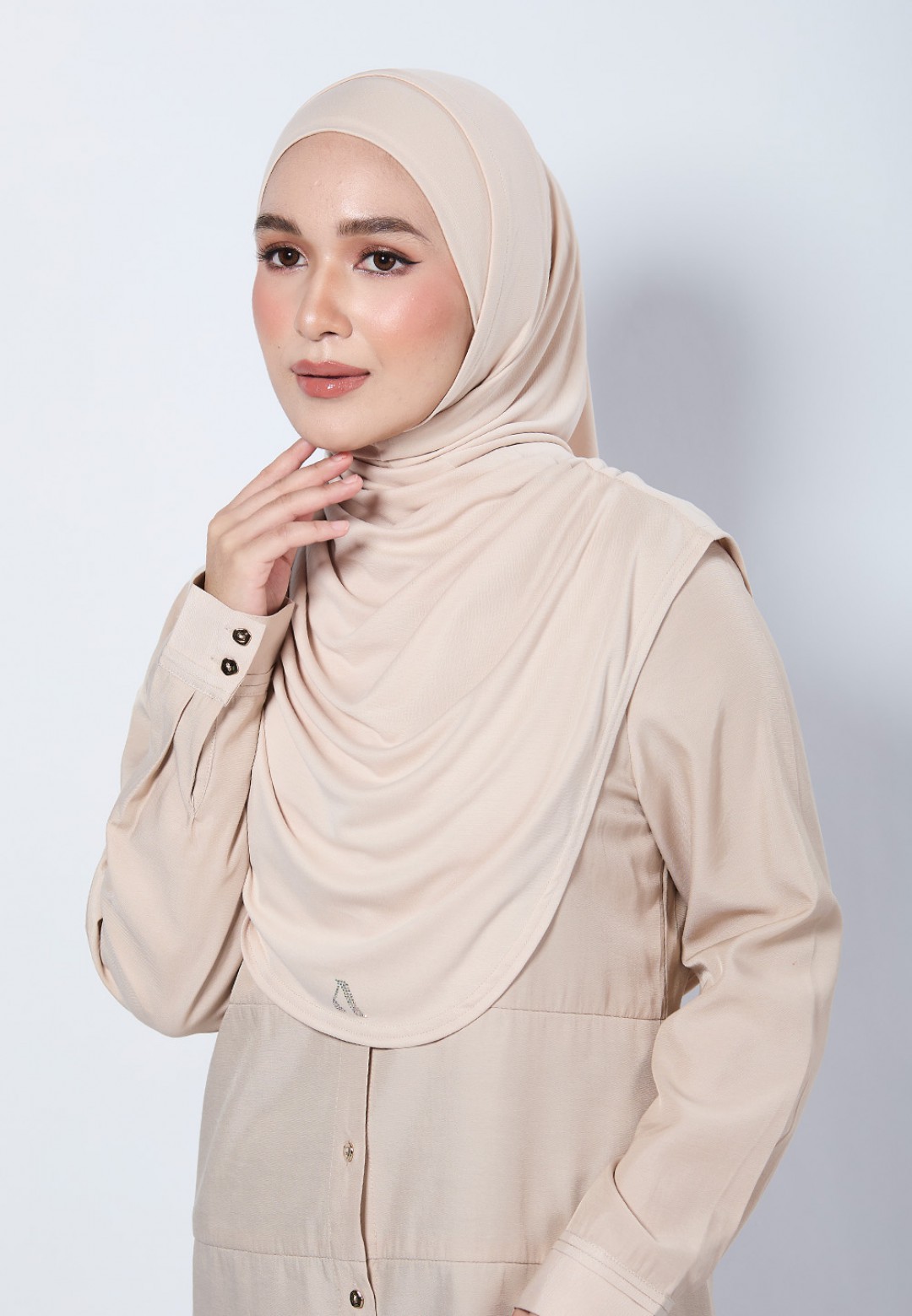 INSTANT ASYRIA PLEAT LABUH PLAIN