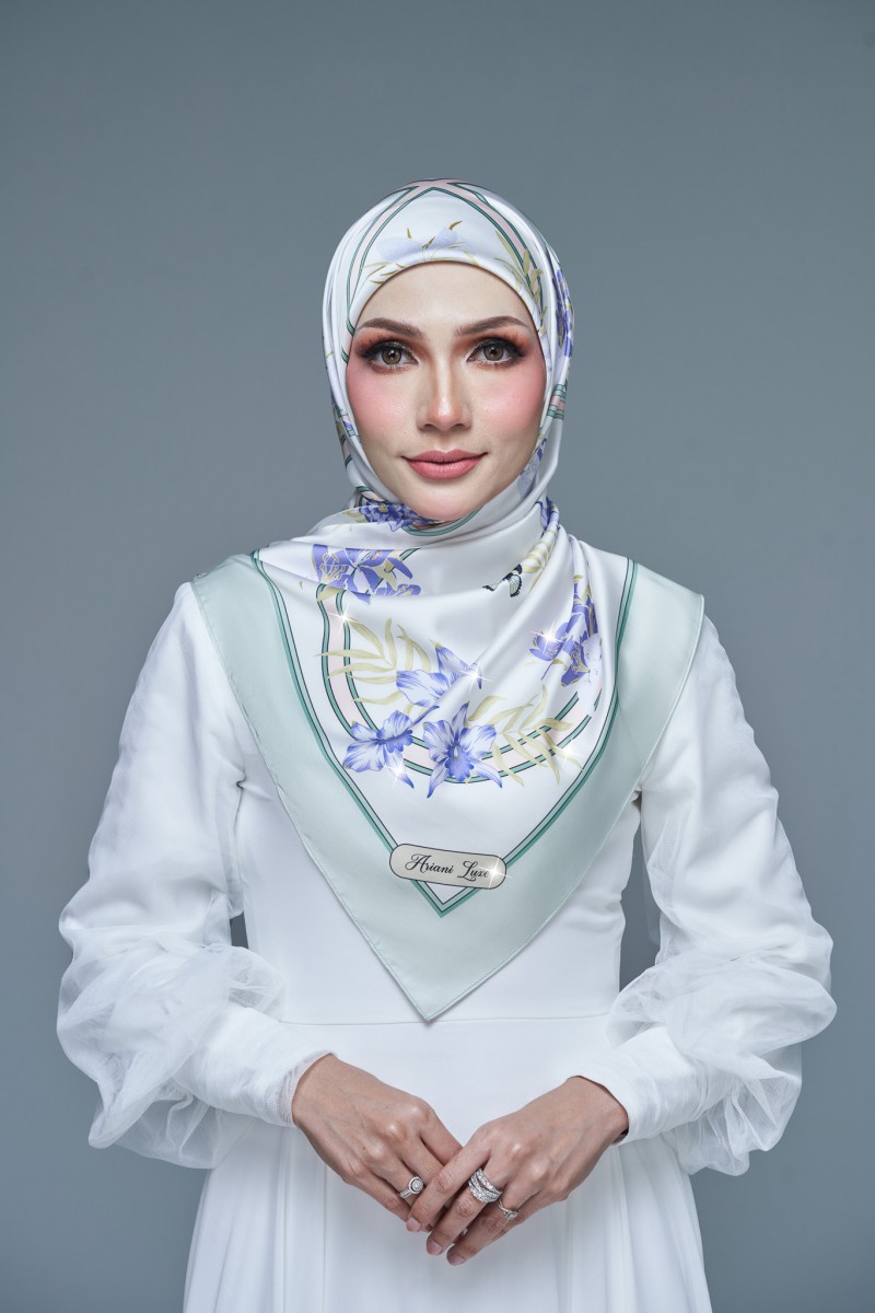 SQUARE SILVIA PRINTED DIAMOND 279