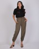 BETSY PANTS IN DARK OLIVE