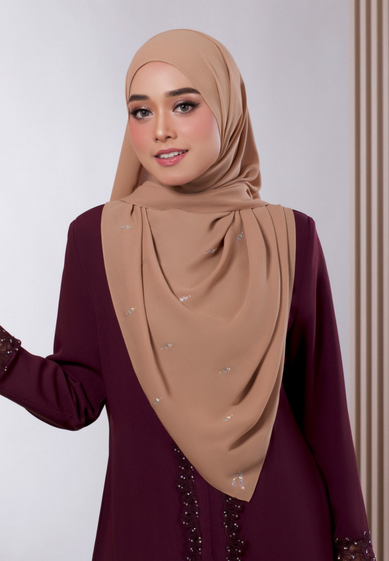 SHAWL WARDIYAH PLAIN DIAMOND 238