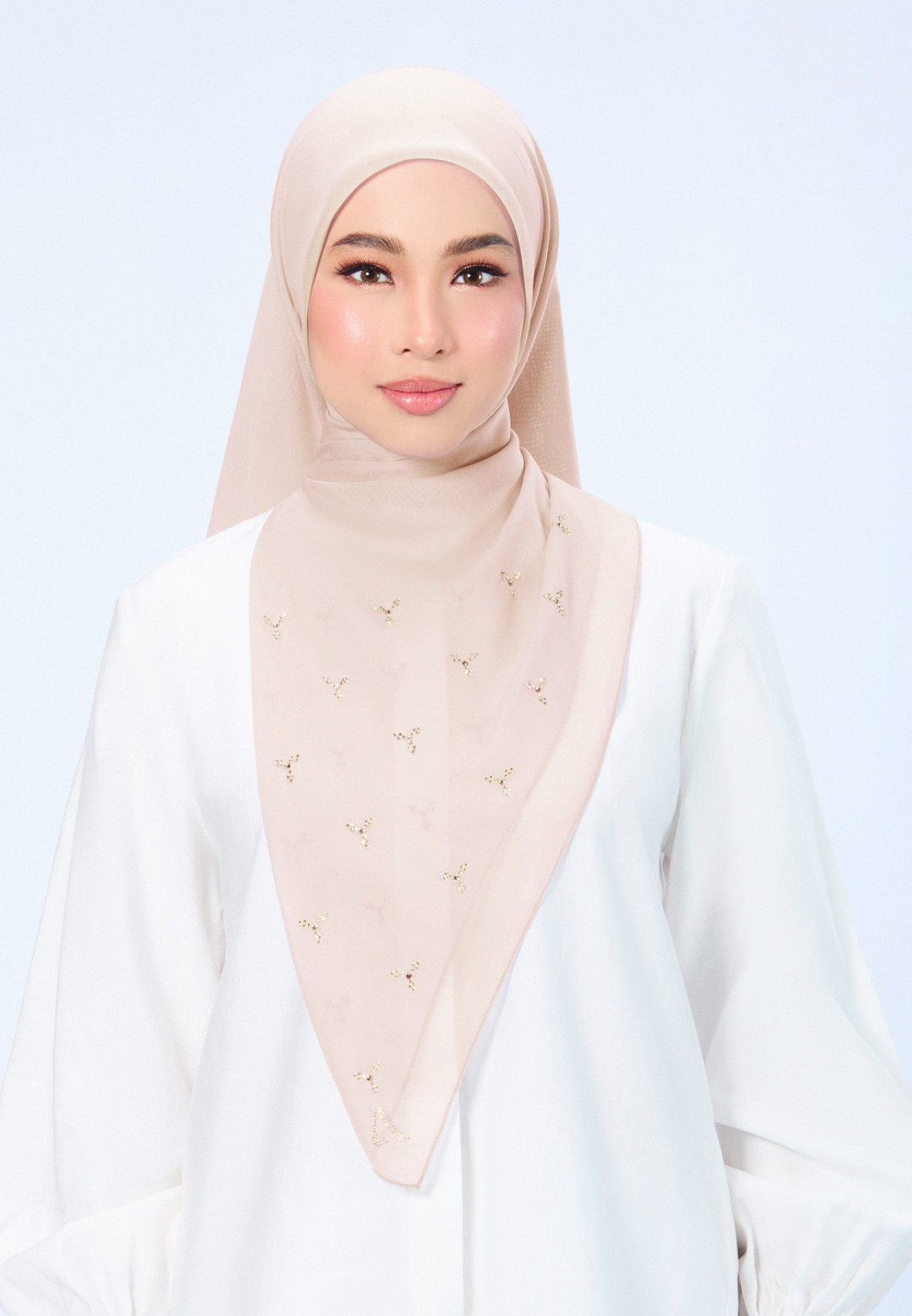 SQ CRYSTALLIQUE VOILE PLAIN DIAMOND