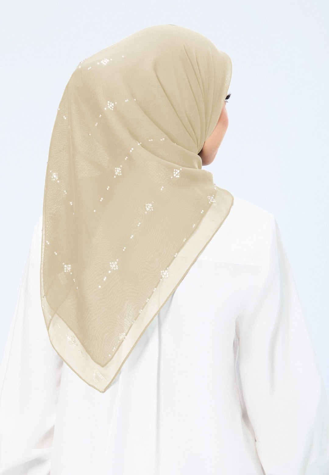 SQ LILYORA VOILE PLAIN DIAMOND