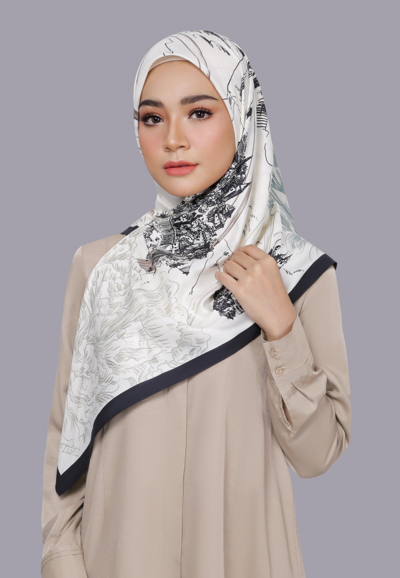 SQ CHATEAU TWILL PTD WITH FOIL 289
