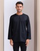 KURTA KHAIR IN BLACK