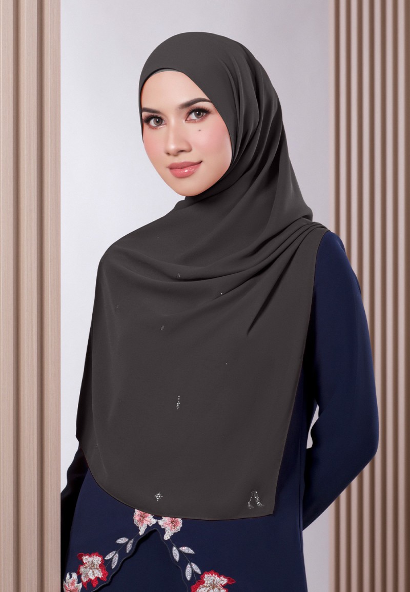 SHAWL WARDAH PLAIN DIAMOND 228