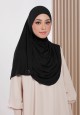 TASNEEM INSTANT SHAWL IN BLACK