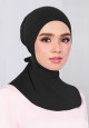 FITTED NECK TIE BACK INNER 79 (VOL III) IN JET BLACK
