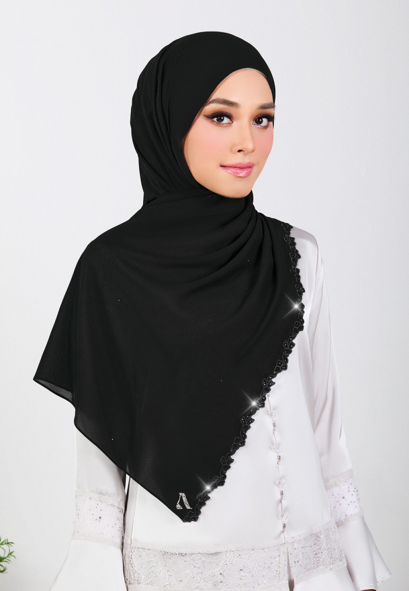 SHAWL INNARAH EMBROIDERY DIAMOND