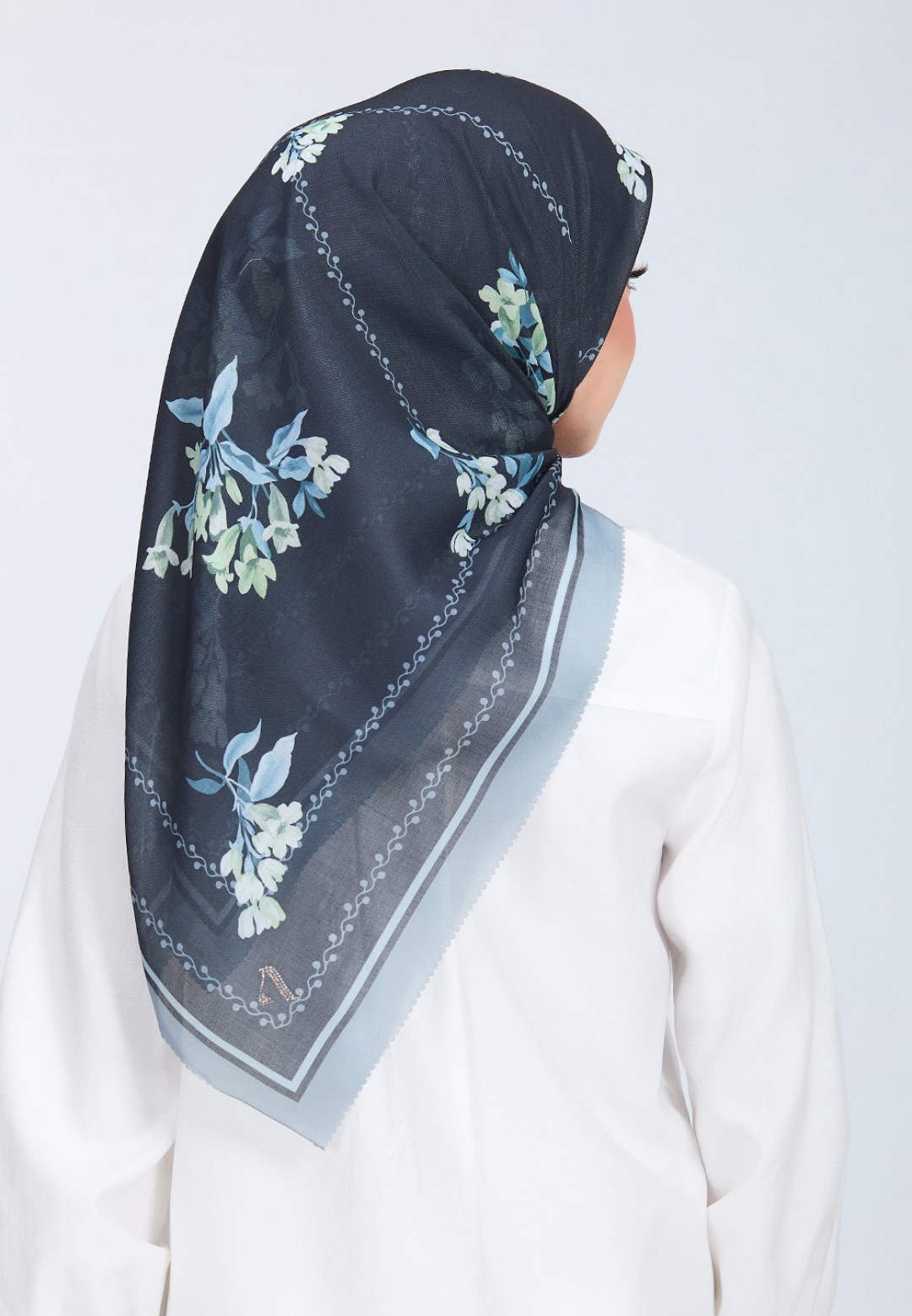 SQ FAZREYN VOILE PRINTED LASERCUT