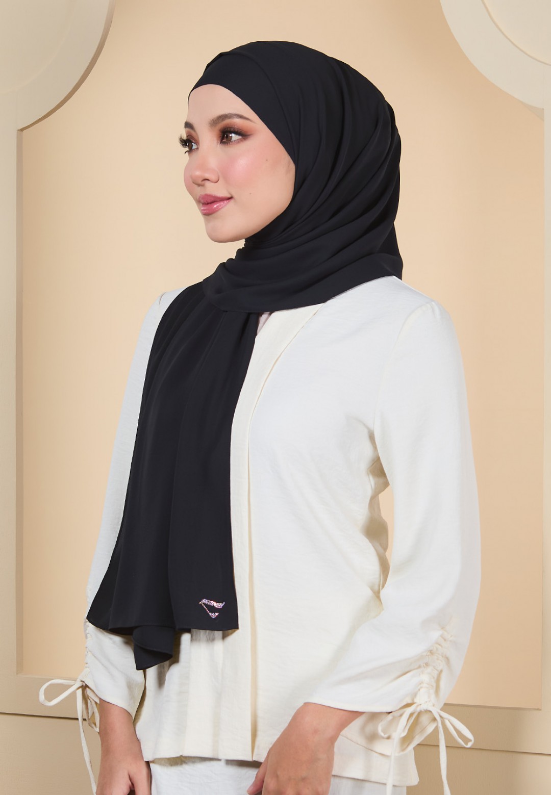 SHAWL 119 TRUE BASIC PLAIN CHIFFON (VOL III)