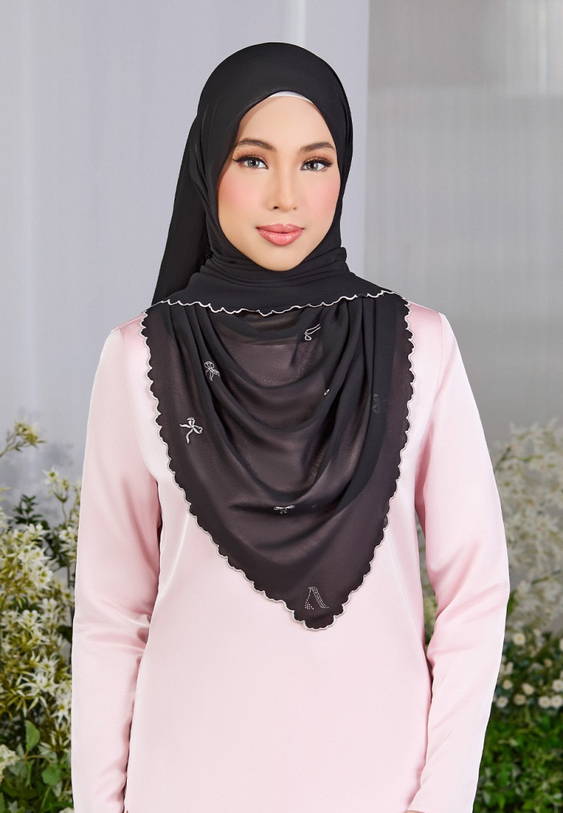 SHAWL ROXY PLAIN EMBROIDERY
