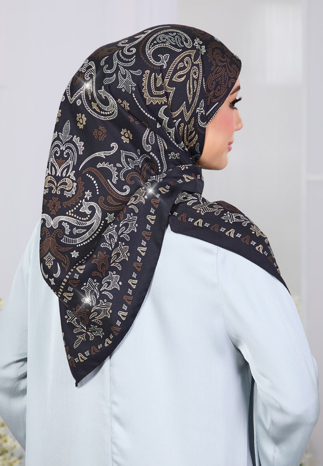 SQ LOANA TWILL PRINTED DIAMOND
