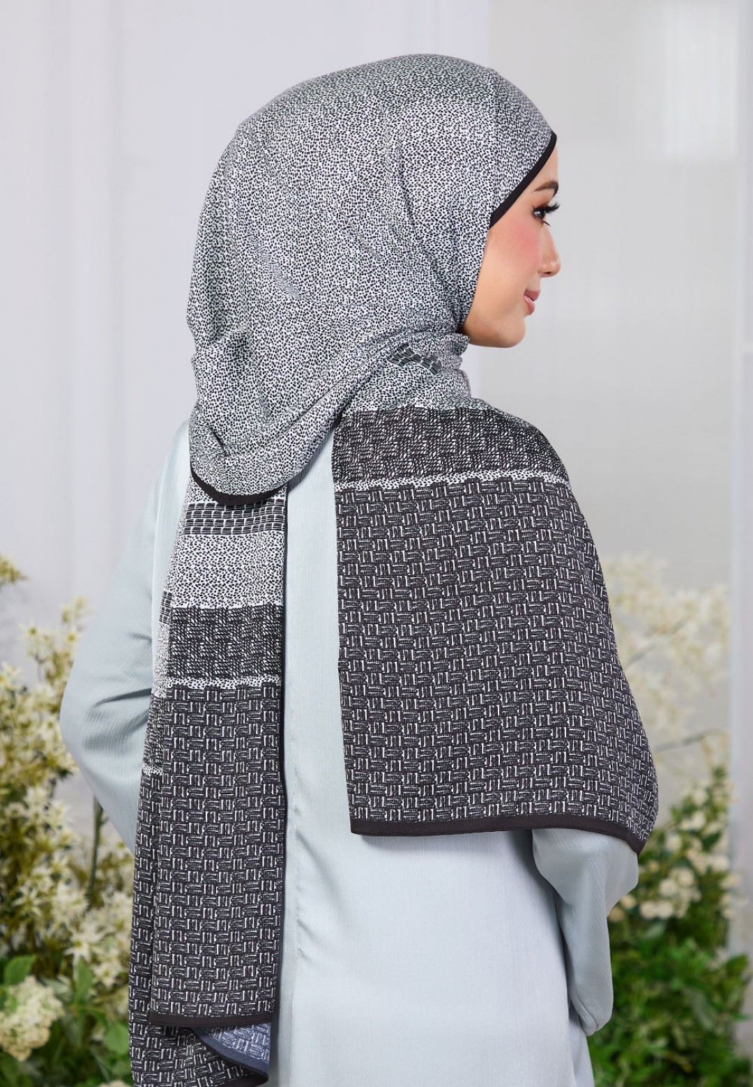 SHAWL VELURINE PRINTED