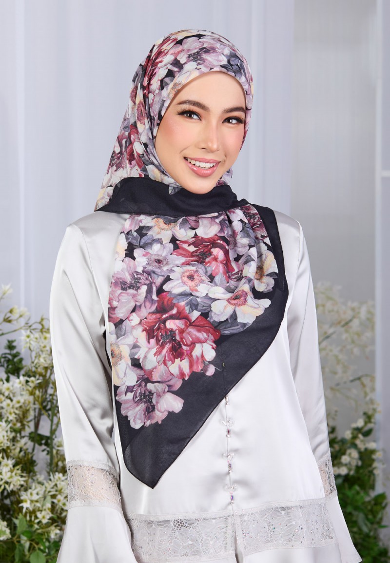 SQ FLORABELLA VOILE PRINTED