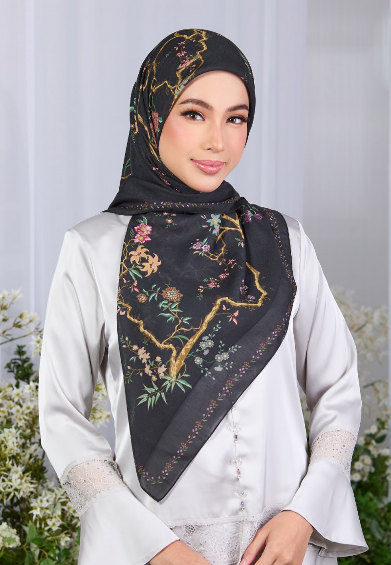 SQ DAFFILYN VOILE PRINTED