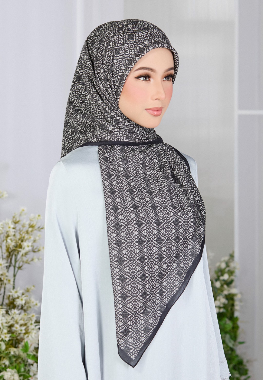 SQ ELAINA VOILE PRINTED