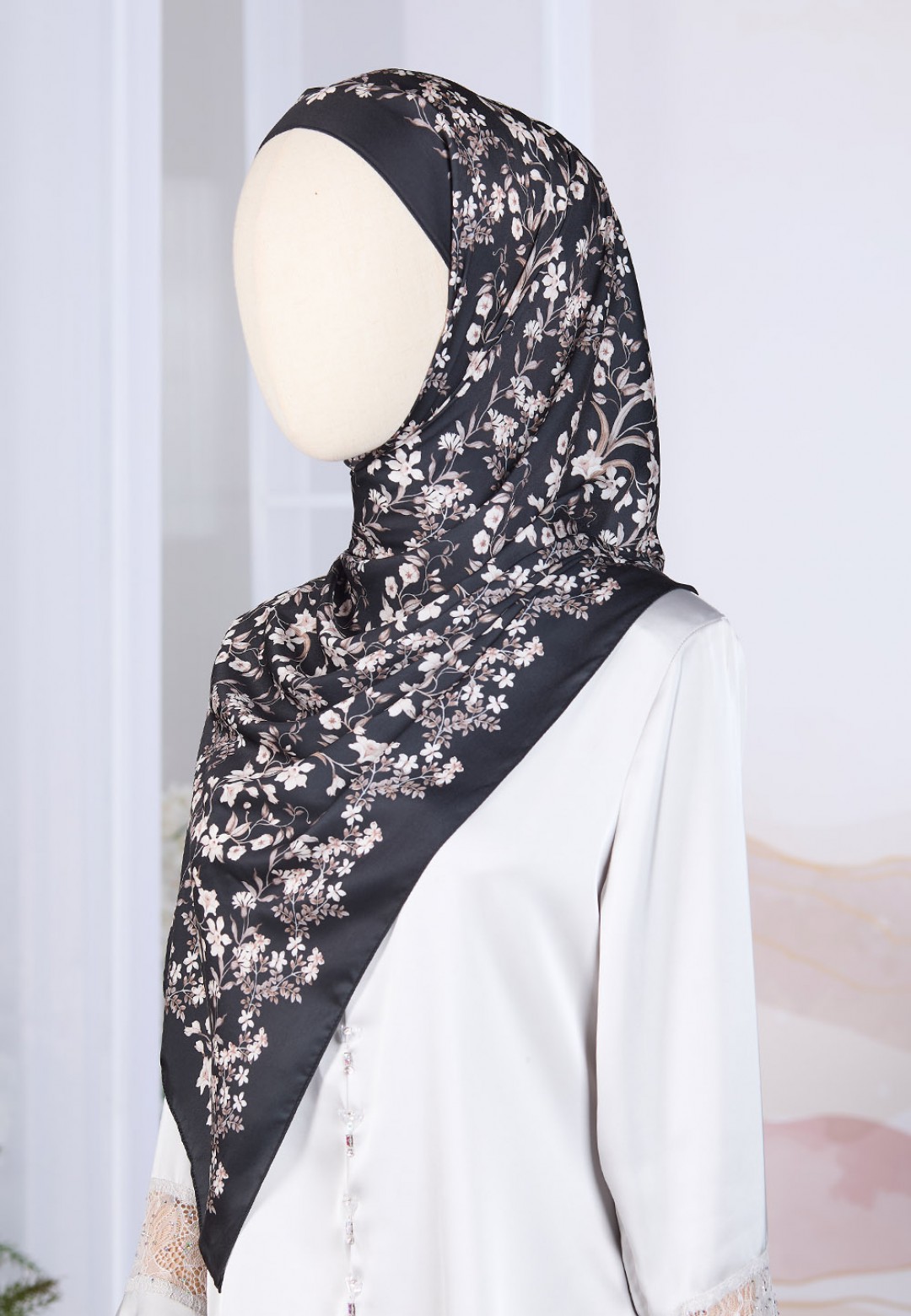 SHAWL ROSARIA PRINTED