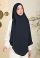 KHIMAR YASERA PLAIN IN BLACK
