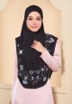 TIARA JAZLEEN LABUH IN BLACK (DIAMOND)