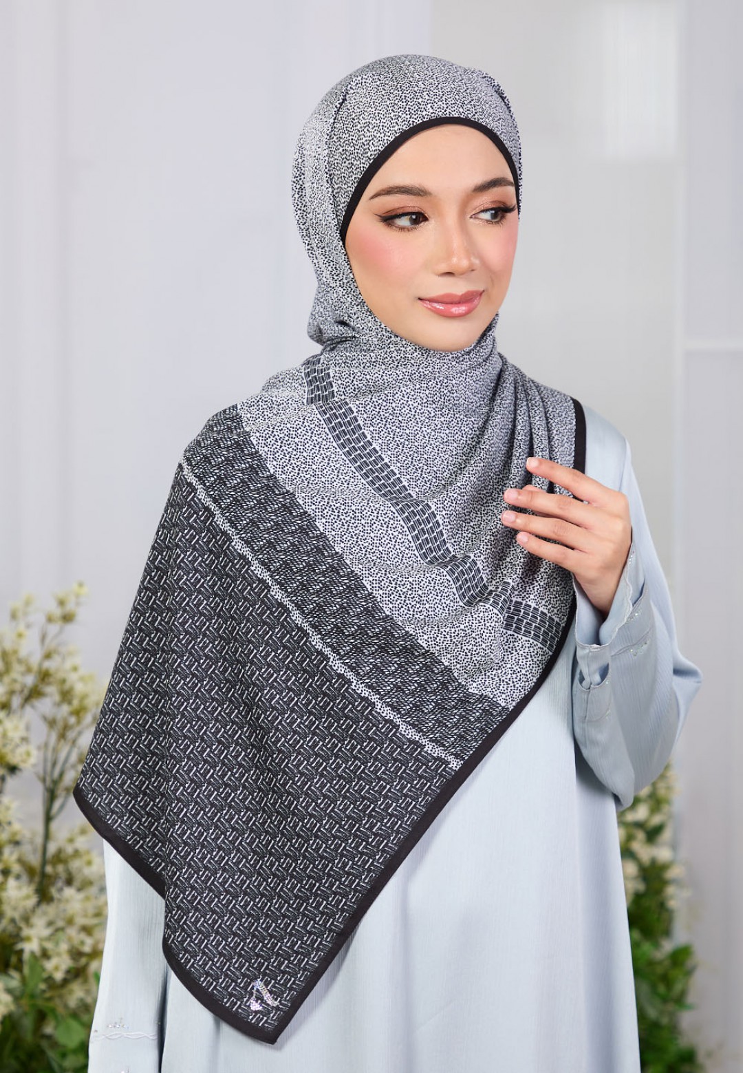 SHAWL VELURINE PRINTED