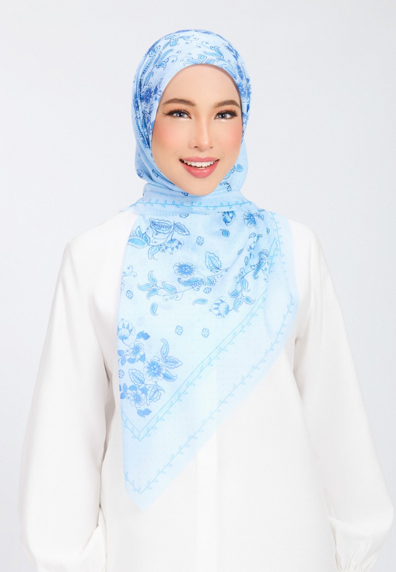 SQ SAPHIYAH VOILE PRINTED LASERCUT