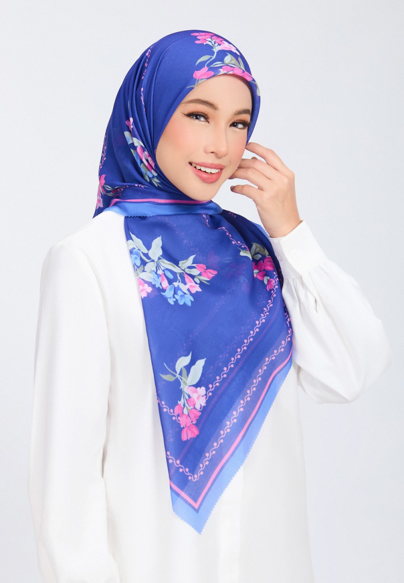 SQ FAZREYN VOILE PRINTED LASERCUT