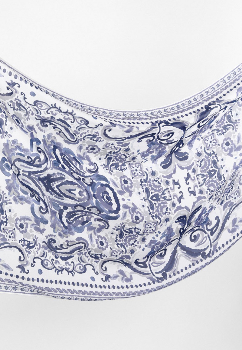 SHAWL LURIBLOOM PRINTED