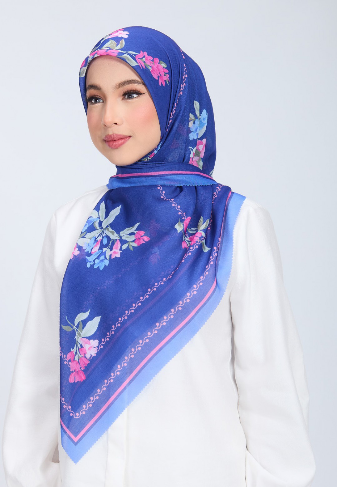 SQ FAZREYN VOILE PRINTED LASERCUT