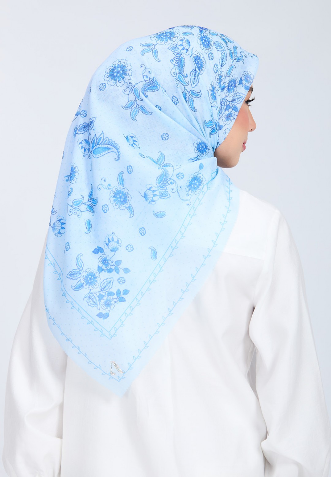 SQ SAPHIYAH VOILE PRINTED LASERCUT