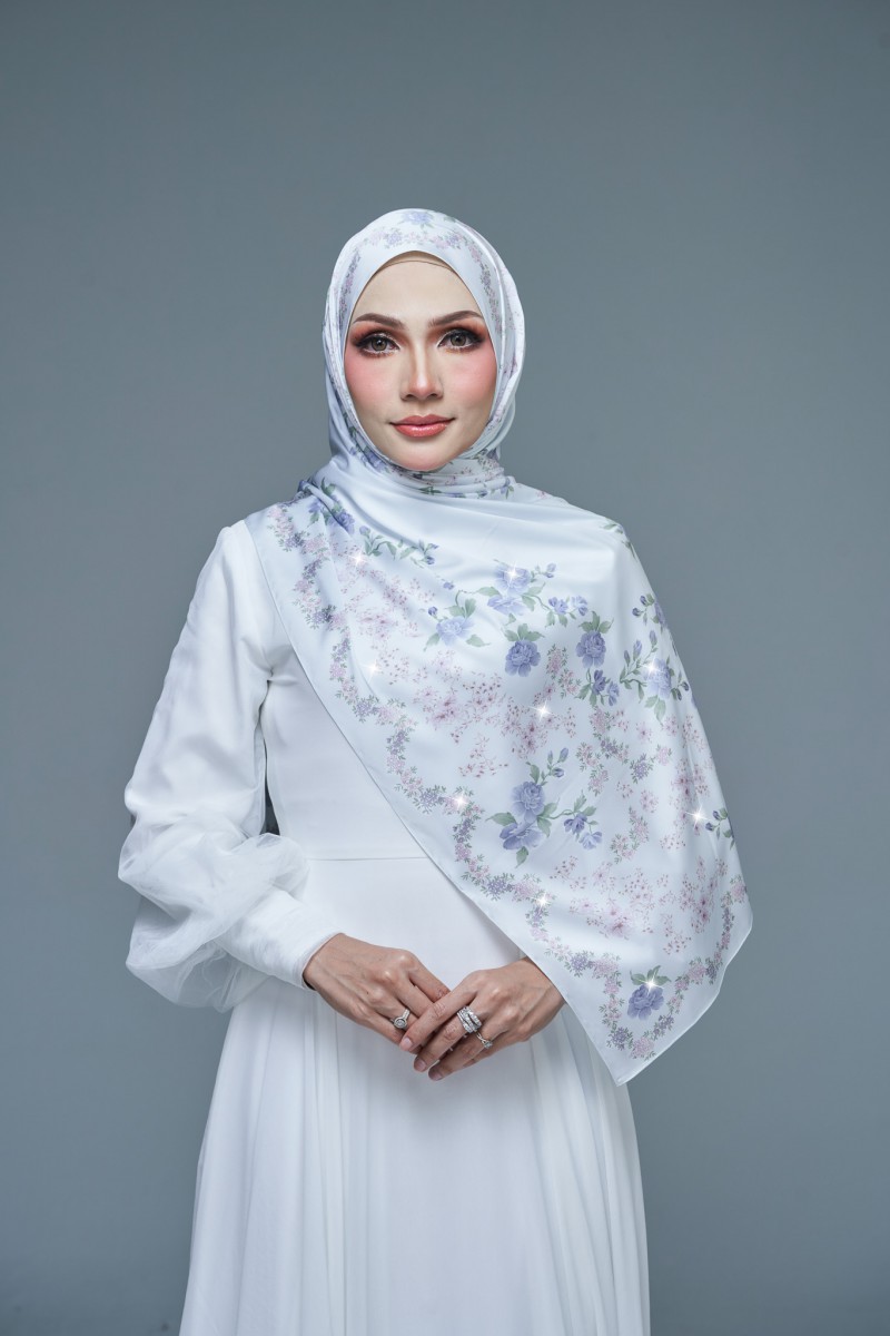 SHAWL PETALS PALS PRINTED DIAMOND