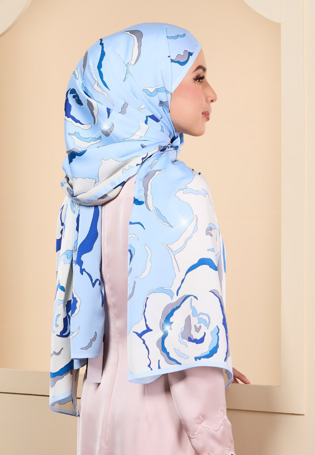 SHAWL RAISA PRINTED DIAMOND