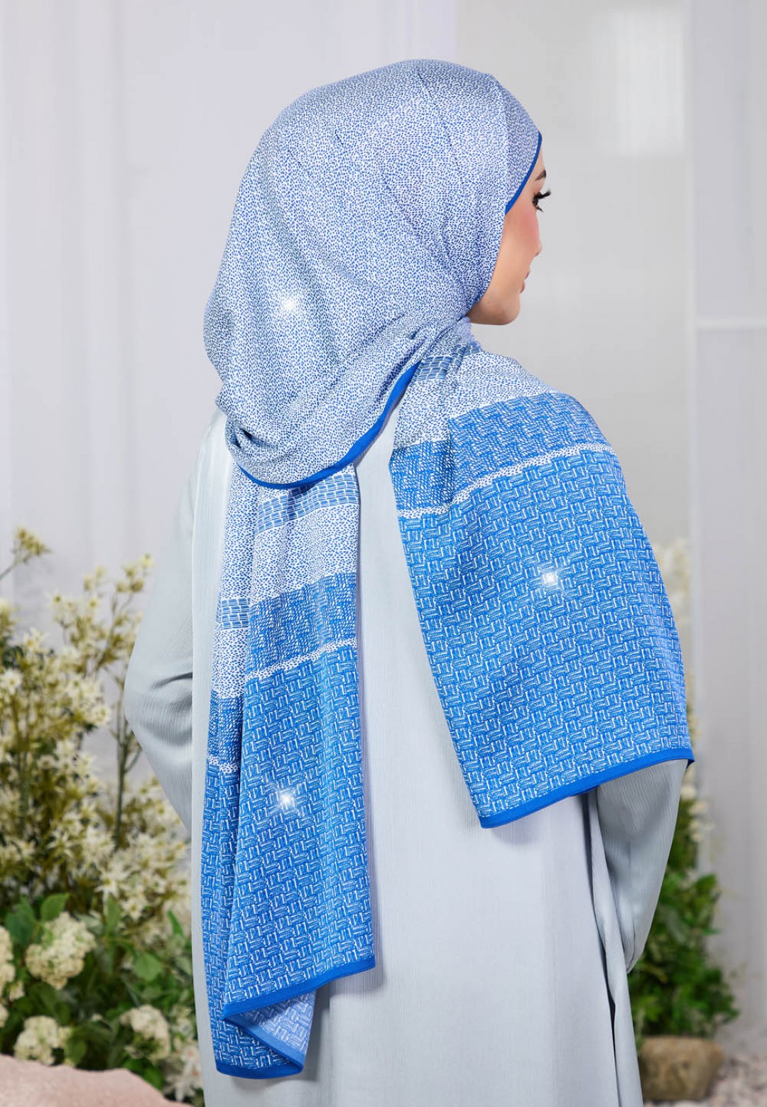 SHAWL VELURINE PRINTED DIAMOND